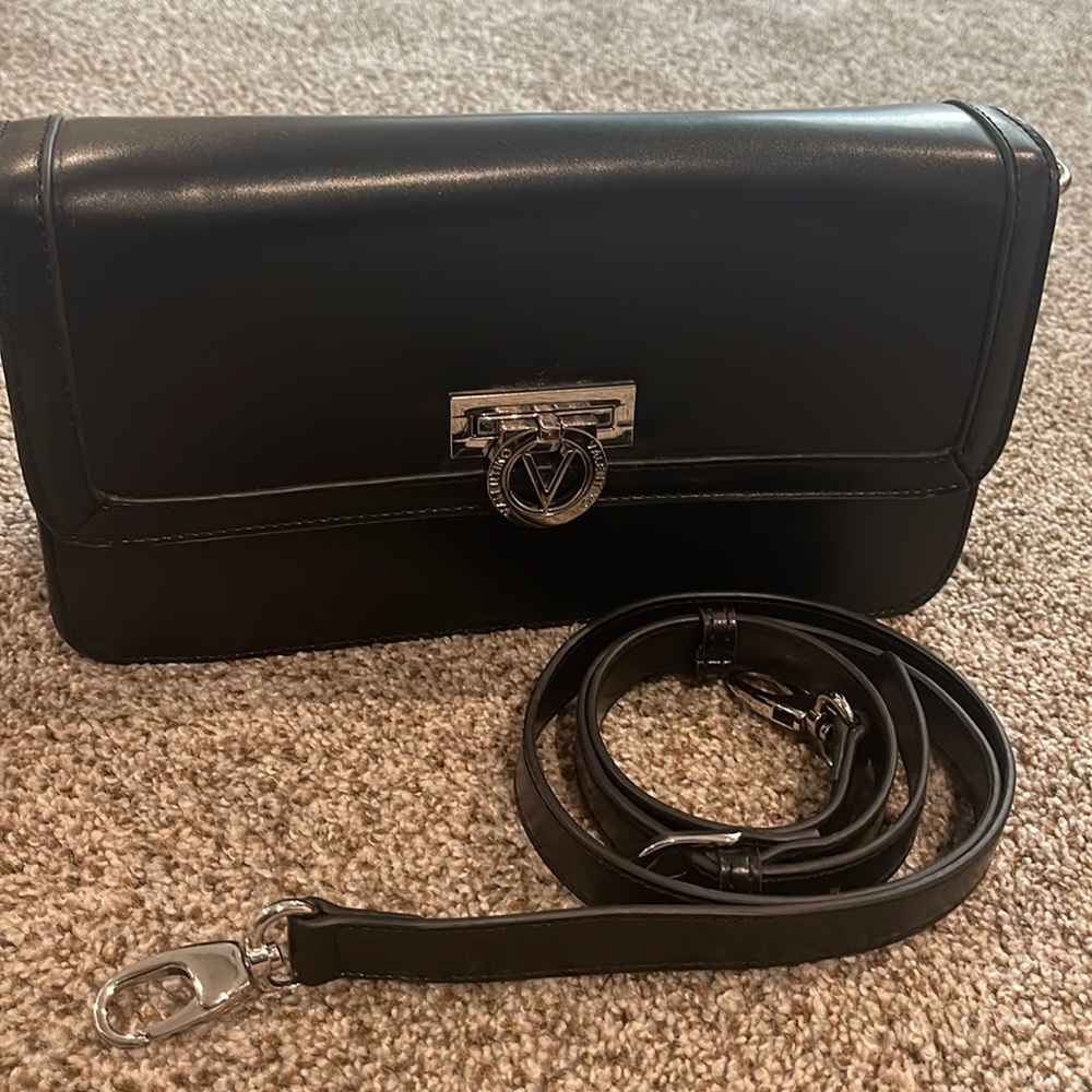 Valentino by Mario Valentino black shoulder bag